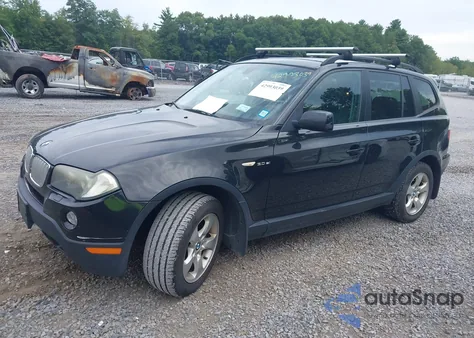 2007 BMW X3 3.0Si from USA, damaged, VIN WBXPC93407WF15926